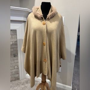 Cape Sweater with Hood